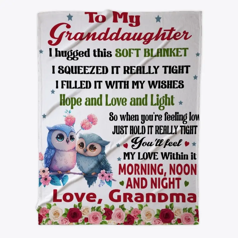 TO MY GRANDDAUGHTER