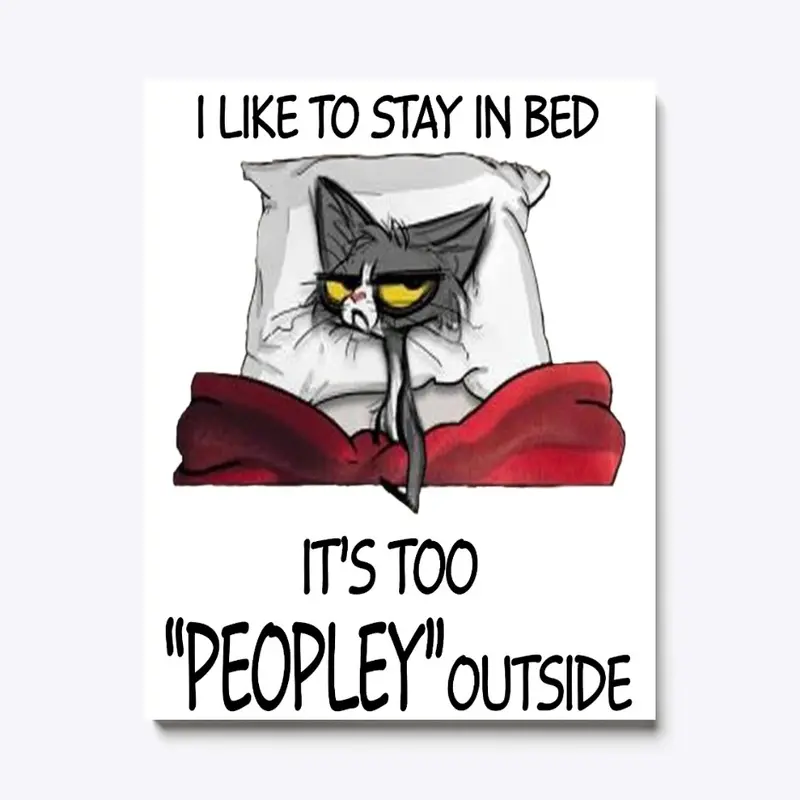 I LIKE TO STAY IN BED